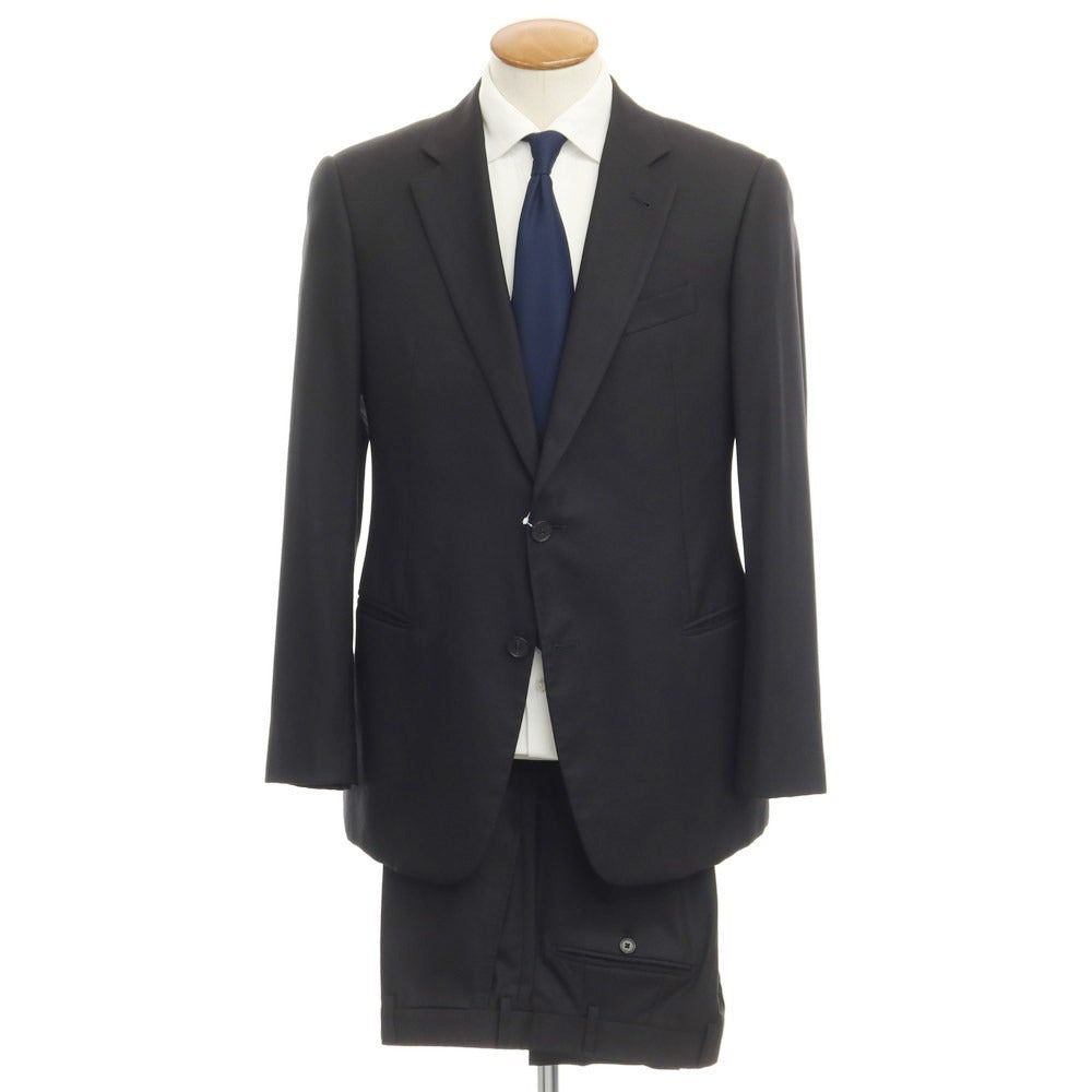 [Used] ARMANI COLLEZIONI Wool Silk 2B Set-up Suit Black [Size 50] [BLK] [S/S] [Condition Rank B] ​​[Men&