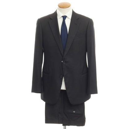 [Used] ARMANI COLLEZIONI Wool Silk 2B Set-up Suit Black [Size 50] [BLK] [S/S] [Condition Rank B] ​​[Men&