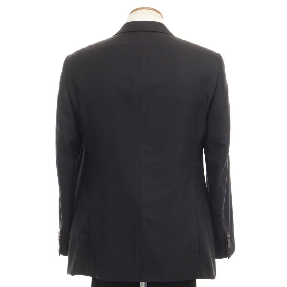 [Used] ARMANI COLLEZIONI Wool Silk 2B Set-up Suit Black [Size 50] [BLK] [S/S] [Condition Rank B] ​​[Men&