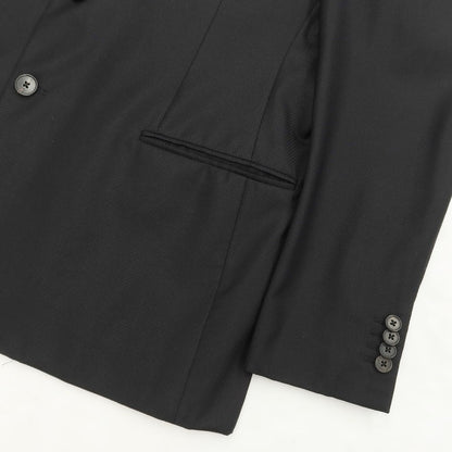 [Used] ARMANI COLLEZIONI Wool Silk 2B Set-up Suit Black [Size 50] [BLK] [S/S] [Condition Rank B] ​​[Men&