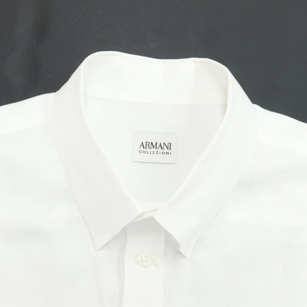 【中古】エンポリオ アルマーニ EMPORIO ARMANI コットン スナップダウン 半袖シャツ ホワイト【サイズ41】【WHT】【S/S】【状態ランクB】【メンズ】【769294】
[EPD]