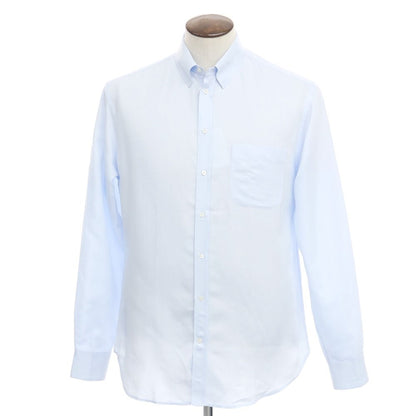 [Used] Emporio Armani EMPORIO ARMANI Cotton Herringbone Snap-down Dress Shirt Light Blue [Size 41] [BLU] [S/S/A/W] [Condition Rank B] ​​[Men&