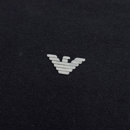 【中古】エンポリオ アルマーニ EMPORIO ARMANI ストレッチコットン Vネック 半袖Ｔシャツ ブラック【サイズM】【BLK】【S/S】【状態ランクB】【メンズ】【769369】
