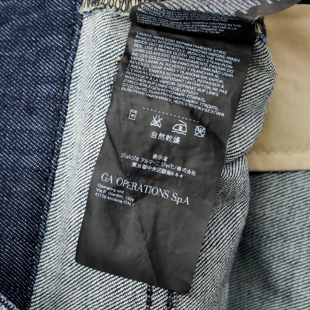 [Used] Armani Collezioni ARMANI COLLEZIONI Bootcut Jeans Denim Pants Navy [Size 30] [NVY] [S/S/A/W] [Condition Rank C] [Men&