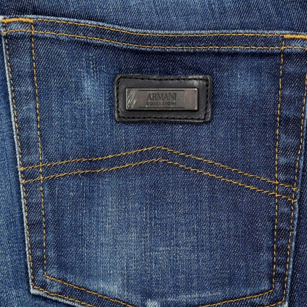 [Used] Armani Collezioni ARMANI COLLEZIONI Bootcut Jeans Denim Pants Navy [Size 30] [NVY] [S/S/A/W] [Condition Rank C] [Men&