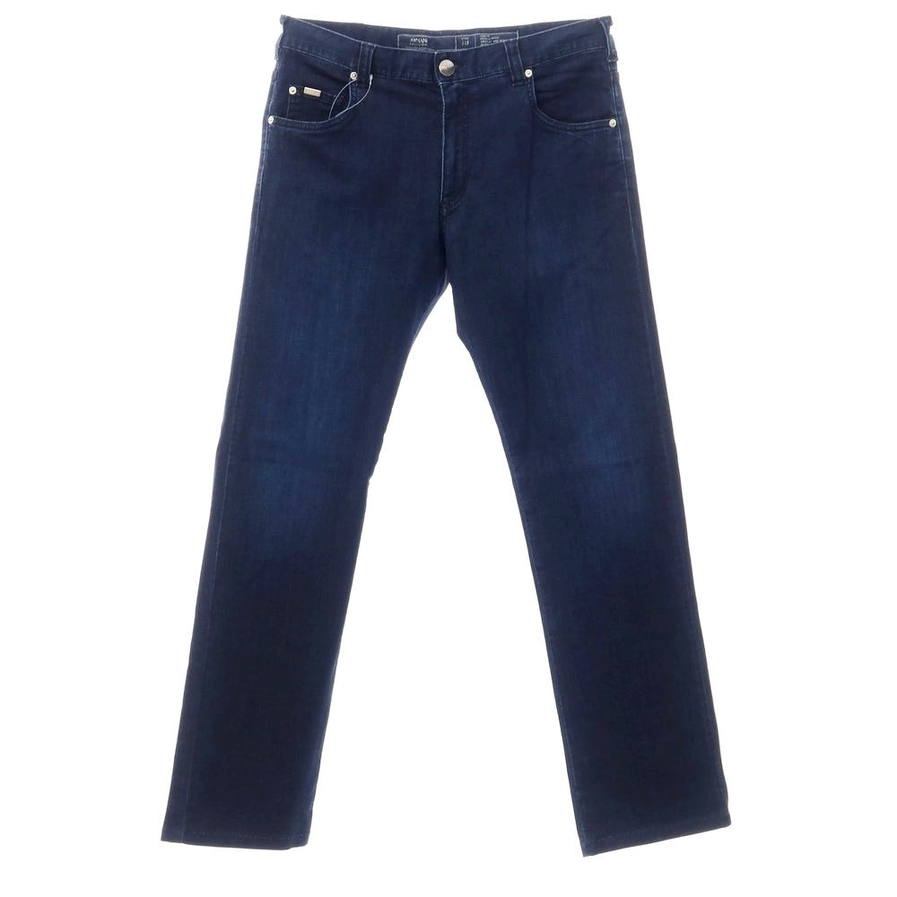 [Used] Armani Collezioni Stretch Denim Pants Jeans Navy [Size 31] [NVY] [S/S] [Condition Rank C] [Men&