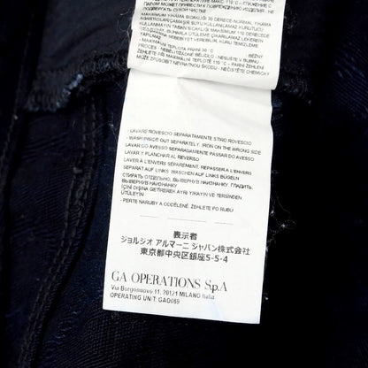 【中古】エンポリオ アルマーニ EMPORIO ARMANI ジャカードロゴ デニムパンツ ジーンズ ネイビー【サイズ32】【NVY】【S/S/A/W】【状態ランクB】【メンズ】【769280】
