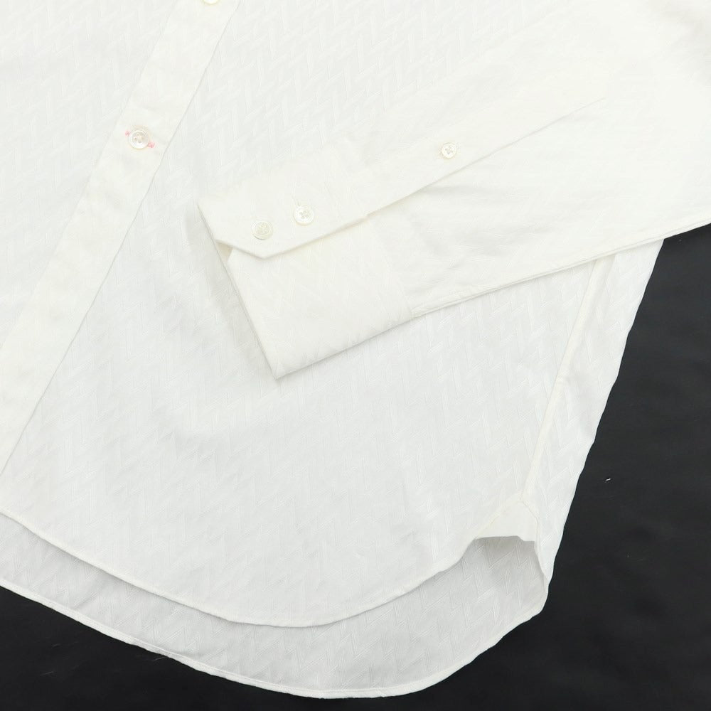 [Used] Kent &amp;amp; Curwen Cotton Herringbone Regular Collar Dress Shirt Off White [Size 41] [WHT] [S/S/A/W] [Condition Rank B] ​​[Men&