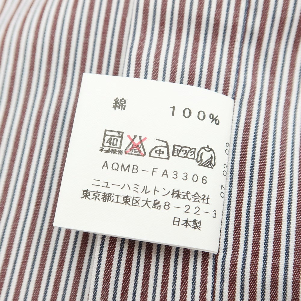 【中古】アクアスキュータム Aquascutum コットン ストライプ レギュラーカラー ドレスシャツ ダークブラウンxホワイト【サイズ40-82】【BRW】【S/S/A/W】【状態ランクB】【メンズ】【769293】
[EPD]