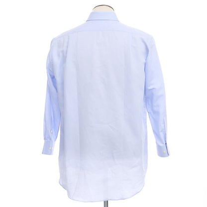[Used] [Unused] Aquascutum Cotton Linen Dress Shirt Light Blue [Size 42-80] [BLU] [S/S] [Condition Rank S] [Men&