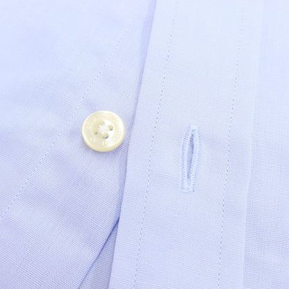 [Used] [Unused] Aquascutum Cotton Linen Dress Shirt Light Blue [Size 42-80] [BLU] [S/S] [Condition Rank S] [Men&