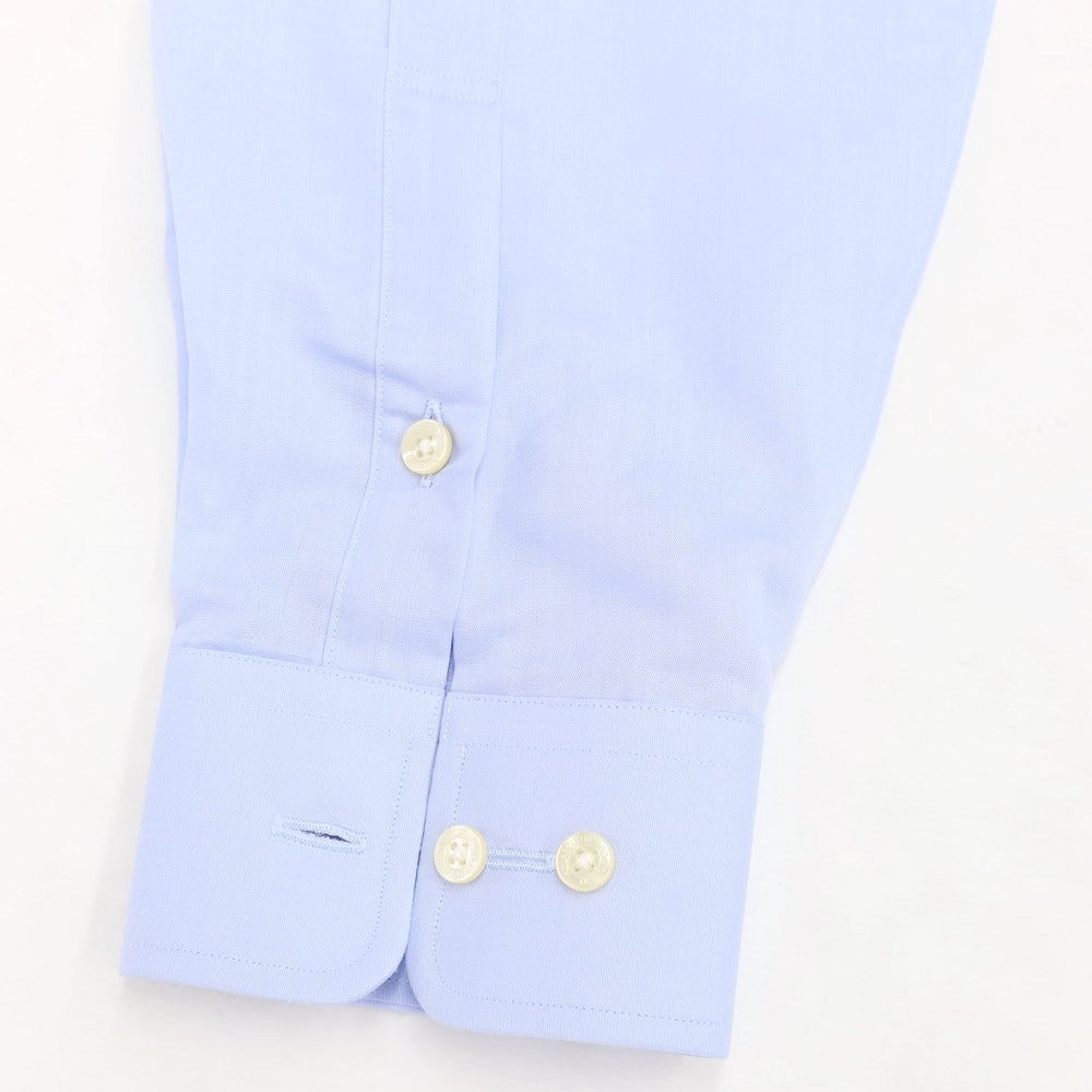 [Used] [Unused] Aquascutum Cotton Linen Dress Shirt Light Blue [Size 42-80] [BLU] [S/S] [Condition Rank S] [Men&