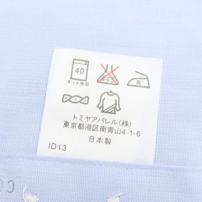 [Used] [Unused] Aquascutum Cotton Linen Dress Shirt Light Blue [Size 42-80] [BLU] [S/S] [Condition Rank S] [Men&