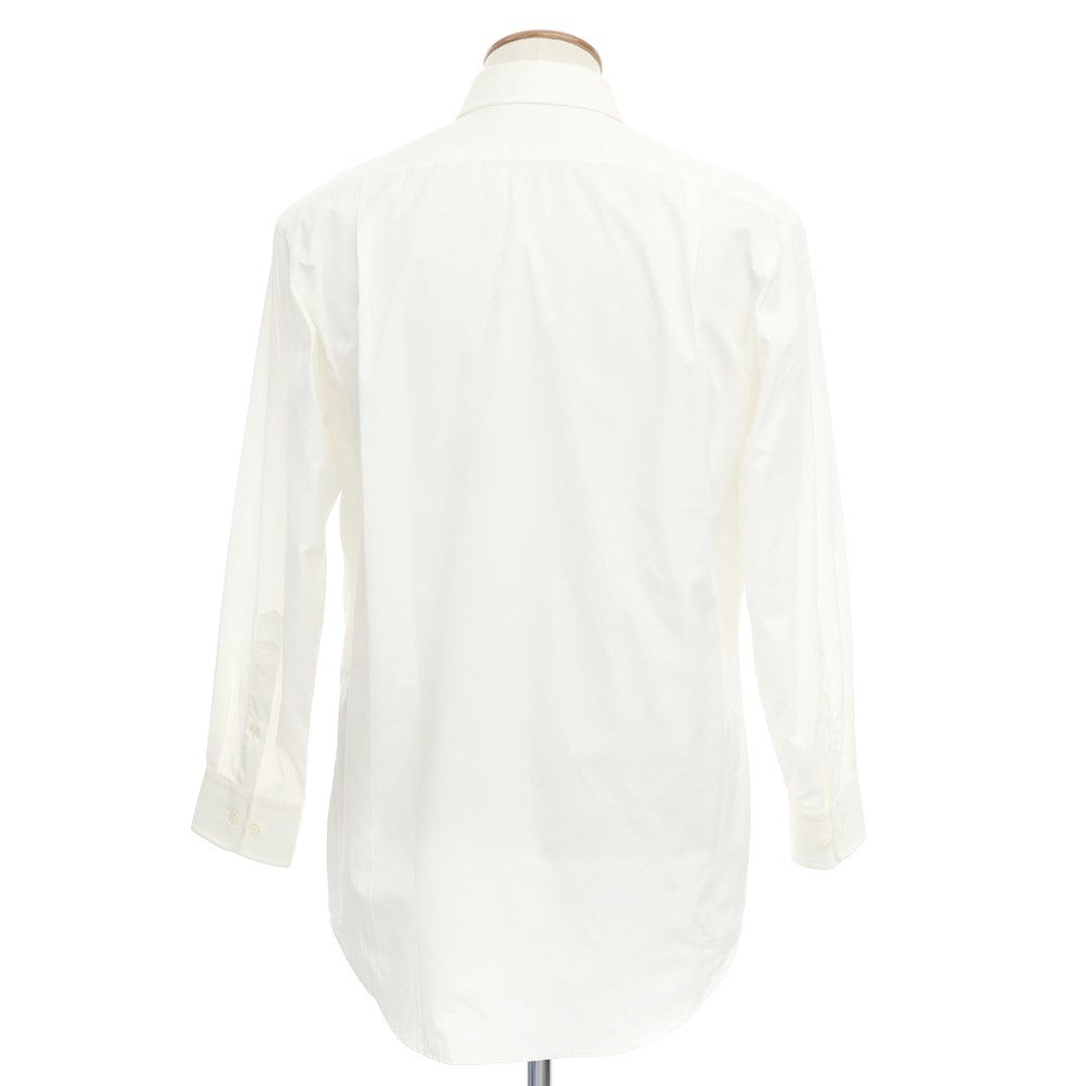 [Used] Aquascutum Broad Cotton Dress Shirt White [Size M-82 (40)] [WHT] [S/S/A/W] [Condition Rank C] [Men&