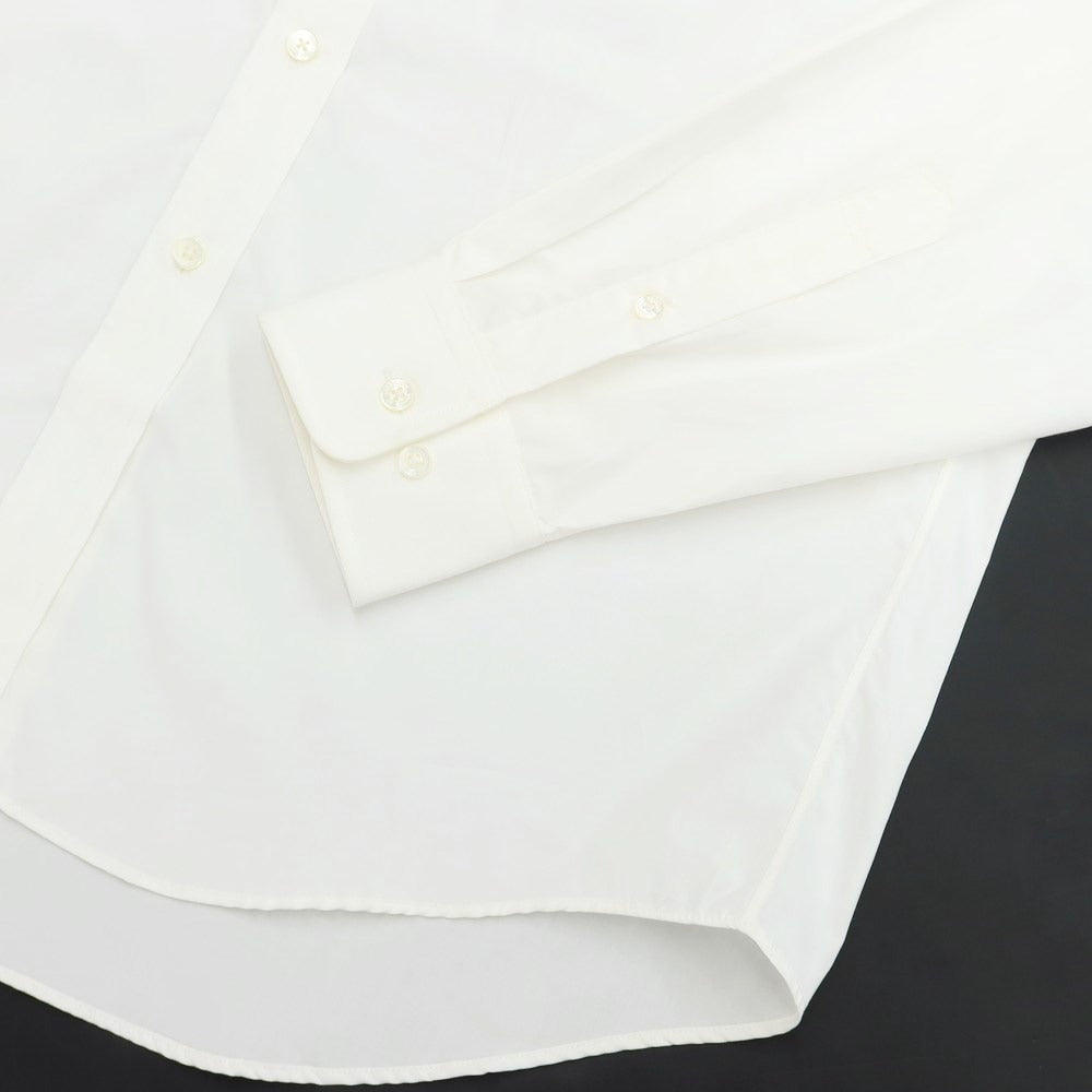[Used] Aquascutum Broad Cotton Dress Shirt White [Size M-82 (40)] [WHT] [S/S/A/W] [Condition Rank C] [Men&