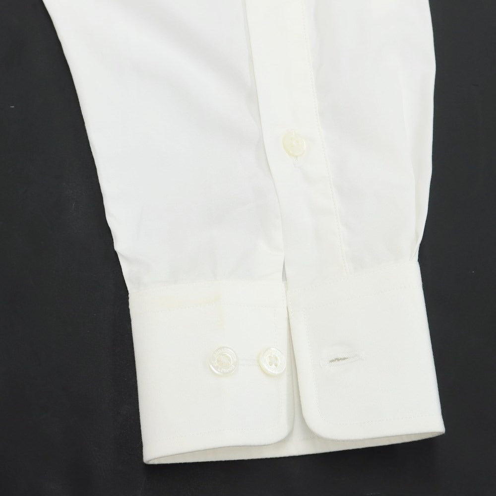[Used] Aquascutum Broad Cotton Dress Shirt White [Size M-82 (40)] [WHT] [S/S/A/W] [Condition Rank C] [Men&