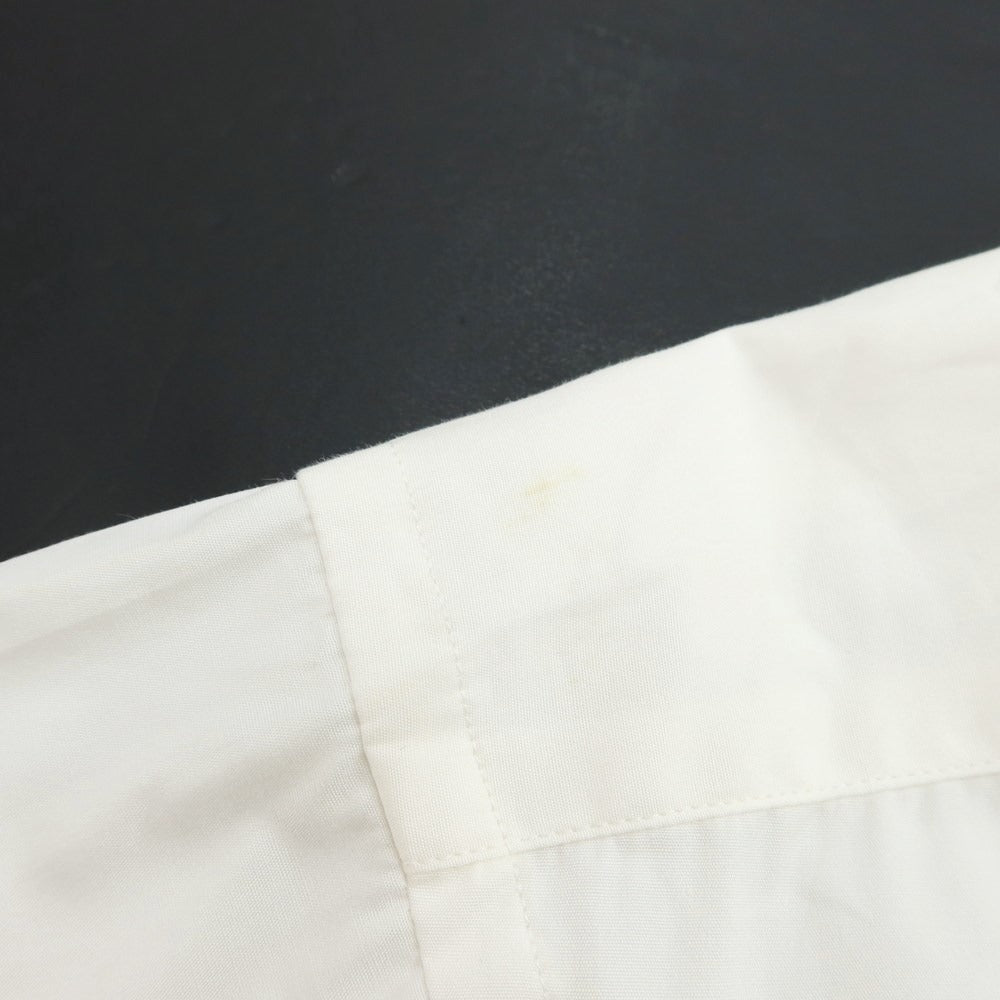 [Used] Aquascutum Broad Cotton Dress Shirt White [Size M-82 (40)] [WHT] [S/S/A/W] [Condition Rank C] [Men&