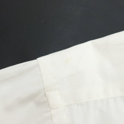 [Used] Aquascutum Broad Cotton Dress Shirt White [Size M-82 (40)] [WHT] [S/S/A/W] [Condition Rank C] [Men&