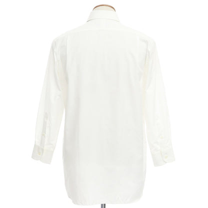 [Used] [Unused] Aquascutum Broad Cotton Dress Shirt White [Size 39-78] [WHT] [S/S/A/W] [Condition Rank S] [Men&