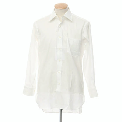 [Used] Aquascutum Broad Cotton Dress Shirt White [Size SM-80] [WHT] [S/S/A/W] [Condition Rank B] ​​[Men&