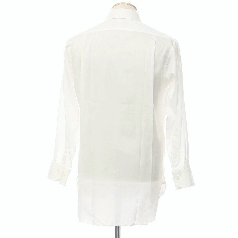 [Used] Aquascutum Broad Cotton Dress Shirt White [Size SM-80] [WHT] [S/S/A/W] [Condition Rank B] ​​[Men&