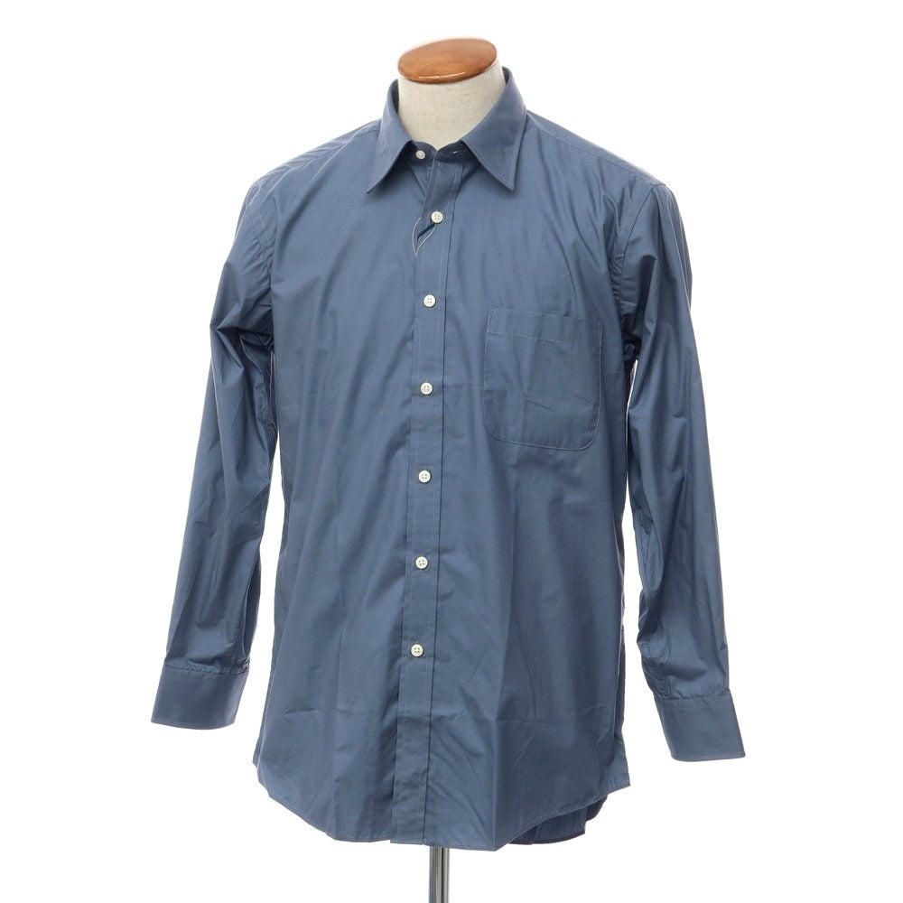 [Used] Aquascutum Cotton Casual Shirt Blue Gray [Size 40-82] [GRY] [S/S/A/W] [Condition Rank B] ​​[Men&