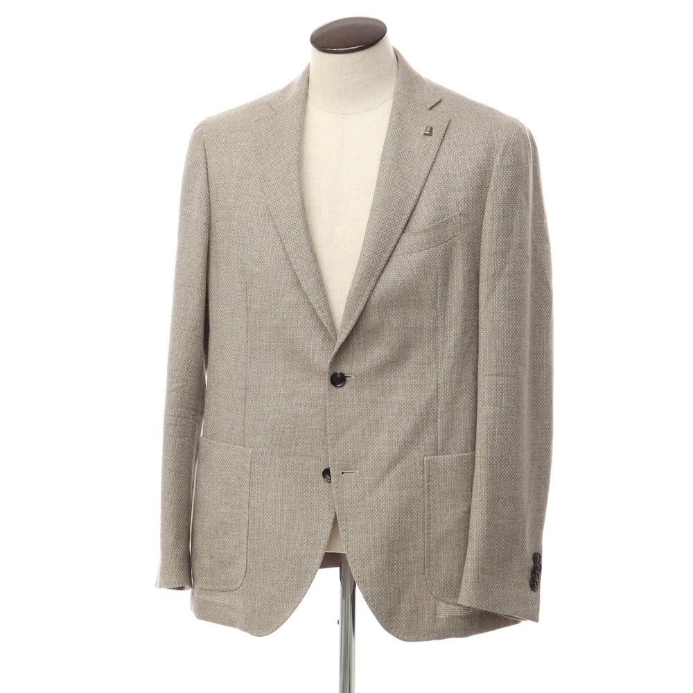 [Used] SARTORIA LATORRE wool cashmere tailored jacket, beige [size 54] [BEI] [A/W] [Condition rank B] ​​[Men&