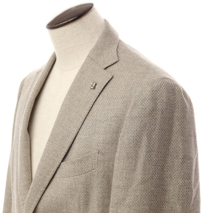 [Used] SARTORIA LATORRE wool cashmere tailored jacket, beige [size 54] [BEI] [A/W] [Condition rank B] ​​[Men&