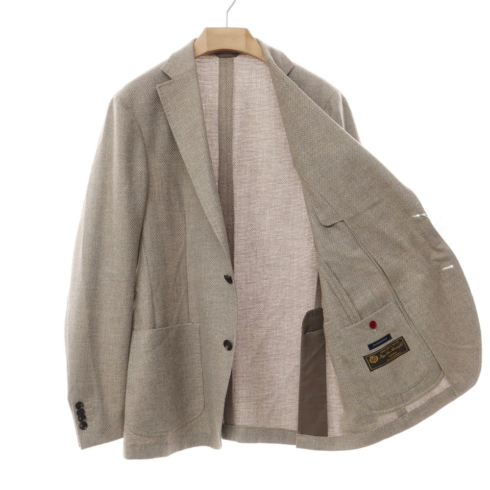 [Used] SARTORIA LATORRE wool cashmere tailored jacket, beige [size 54] [BEI] [A/W] [Condition rank B] ​​[Men&