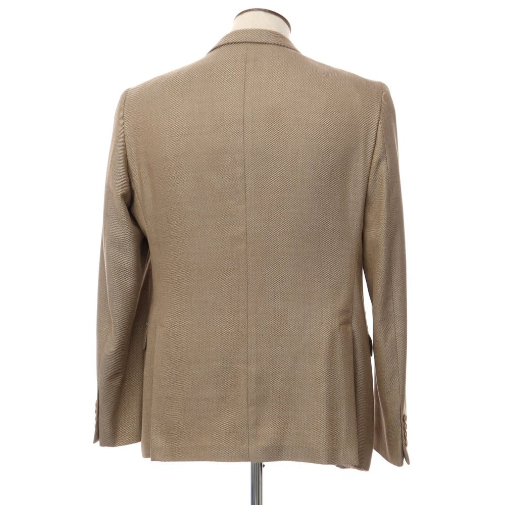 [Used] Armani Collezioni M LINE Rayon Wool 2B Casual Jacket Brown x White [Size 54] [BRW] [S/S] [Condition Rank A] [Men&