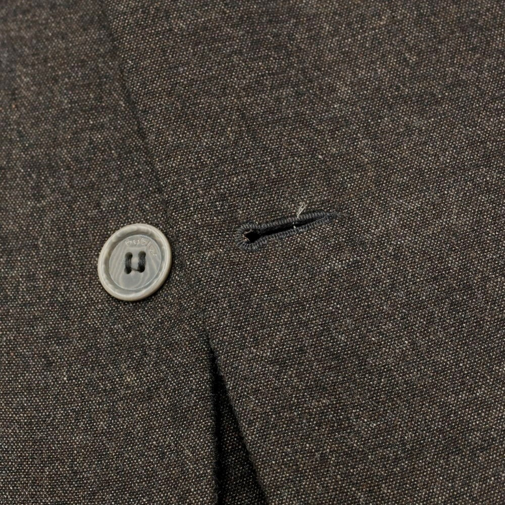 [Used] BYBLOS Cotton wool striped 2 button suit, dark brown [Size 54] [BRW] [A/W] [Condition Rank B] ​​[Men&