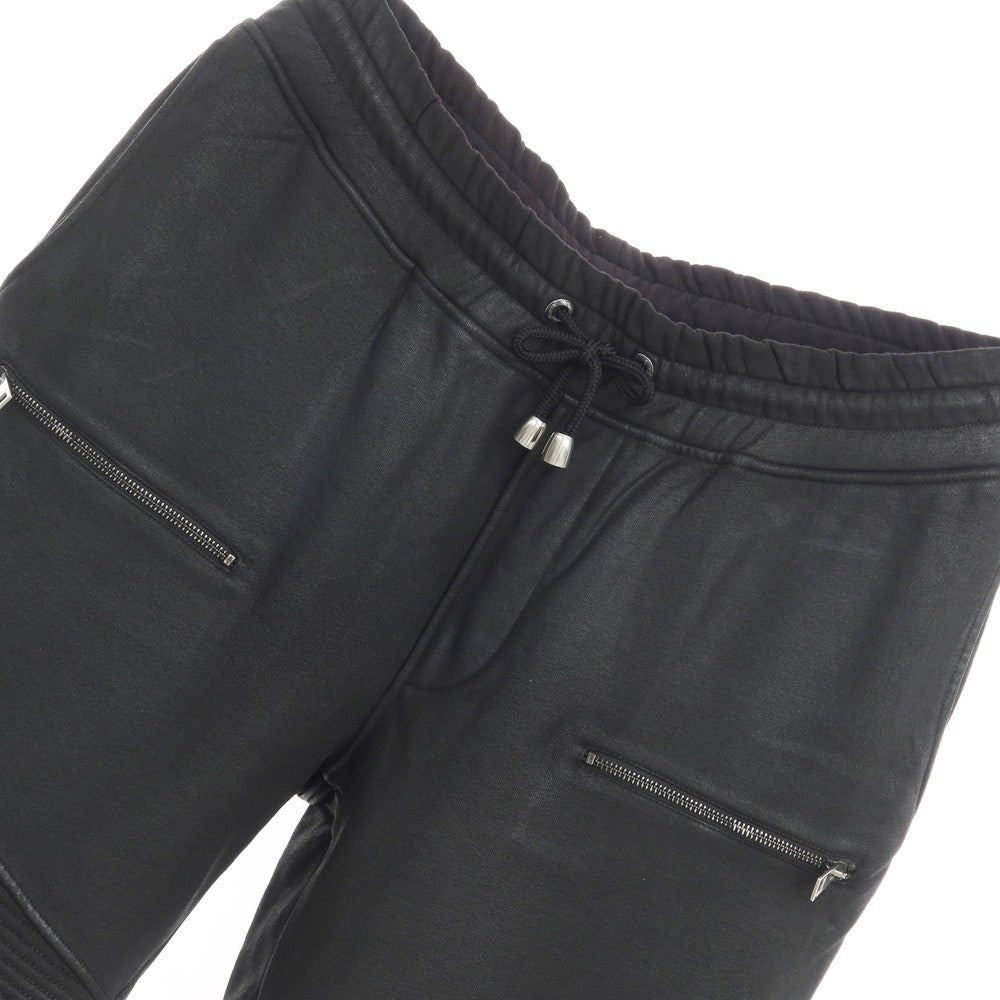 【中古】ジャストカヴァリ Just Cavalli コーティング スウェットパンツ ブラック【サイズXL】【BLK】【A/W】【状態ランクB】【メンズ】【768988】