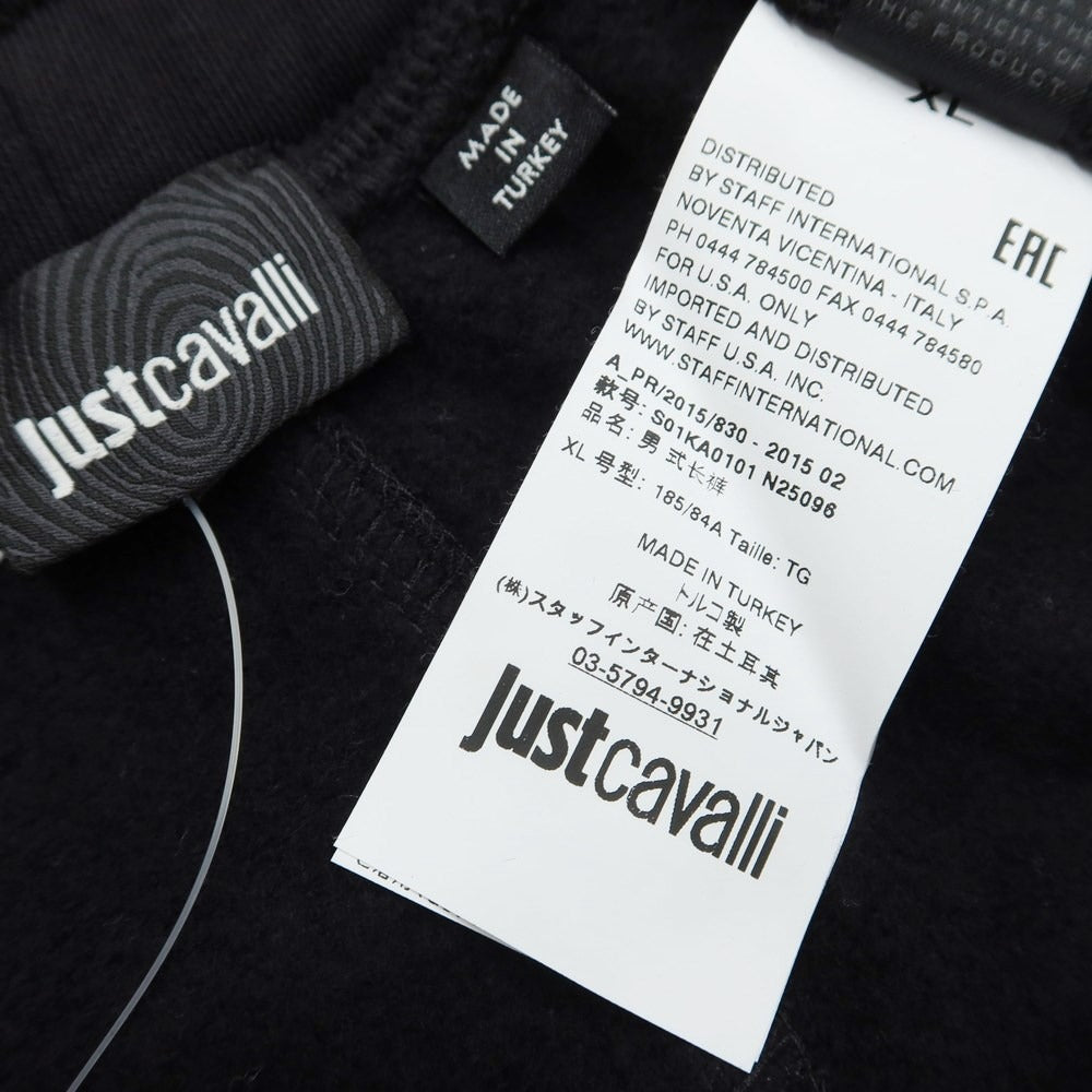 [Used] Just Cavalli Coated Sweatpants Black [Size XL] [BLK] [A/W] [Condition Rank B] ​​[Men&