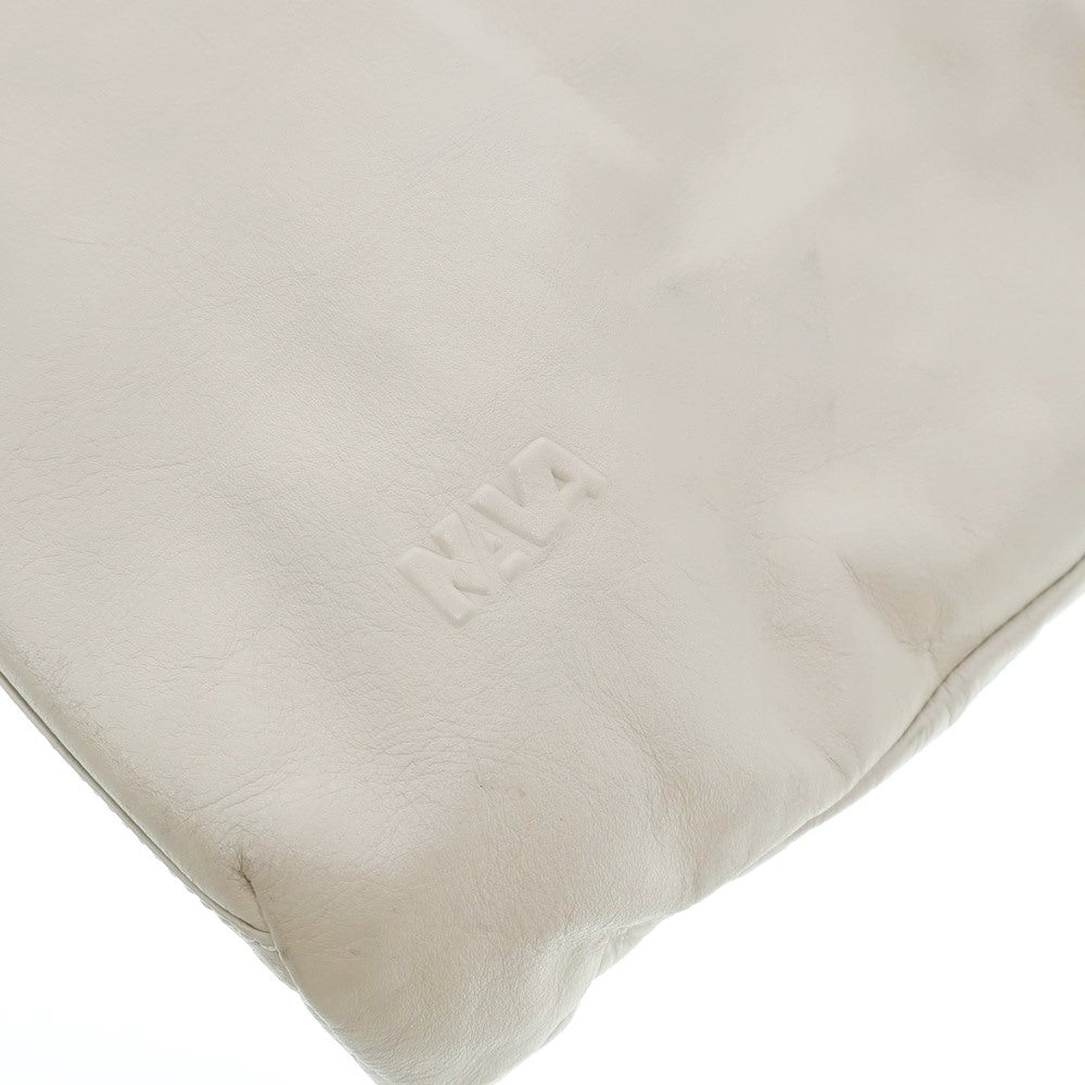 [Used] NAVA DESIGN Leather Tote Bag Sand Beige x Dark Beige [W45.5xH32xD11.5] [BEI] [S/S/A/W] [Condition Rank C] [Men&