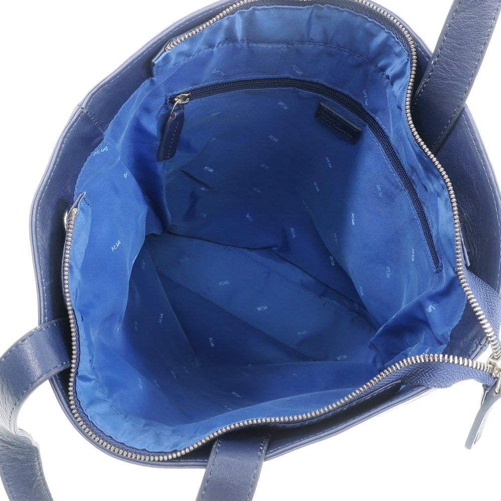 [Used] NAVA DESIGN Leather Tote Bag Navy Blue [W36xH40xD5.5] [NVY] [S/S/A/W] [Condition Rank B] ​​[Men&