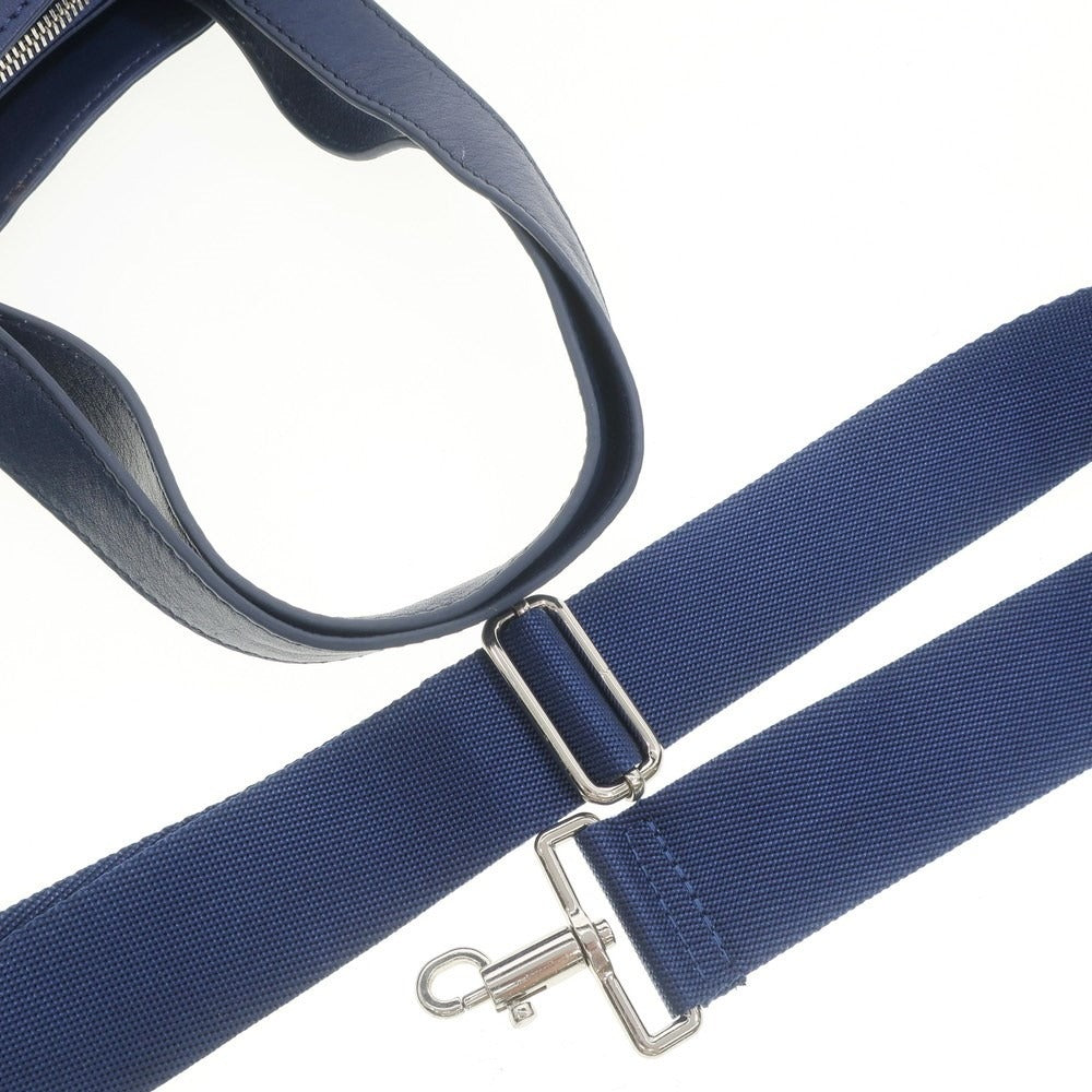 [Used] NAVA DESIGN Leather Tote Bag Navy Blue [W36xH40xD5.5] [NVY] [S/S/A/W] [Condition Rank B] ​​[Men&