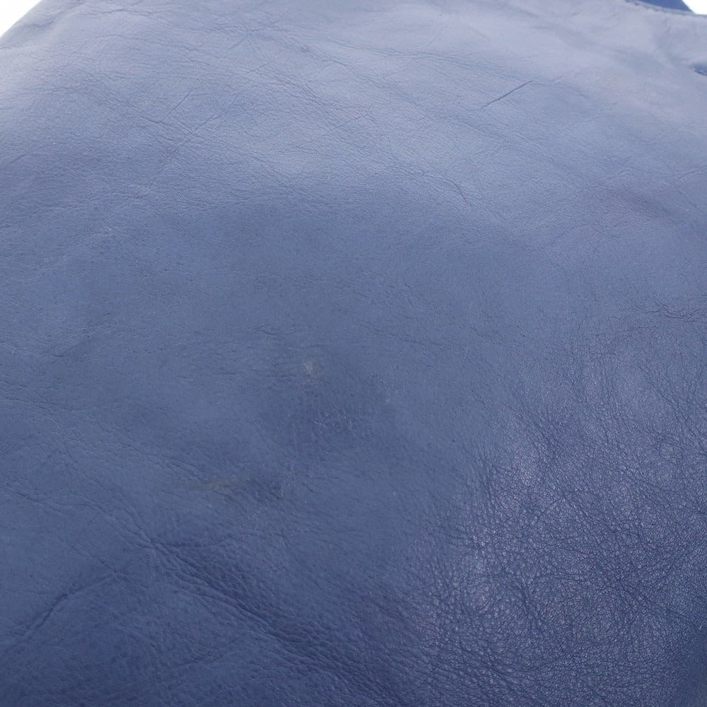 [Used] NAVA DESIGN Leather Tote Bag Navy Blue [W36xH40xD5.5] [NVY] [S/S/A/W] [Condition Rank B] ​​[Men&