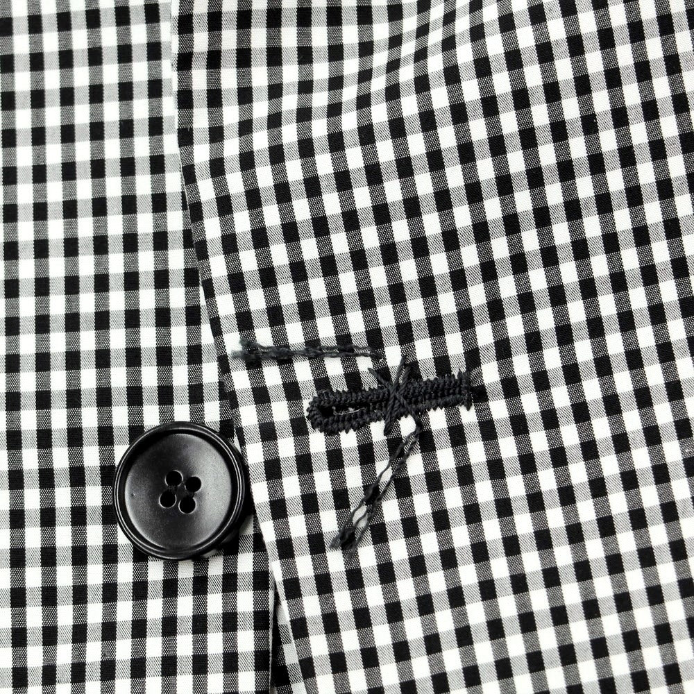 [Used] Finjack Cotton Check Jacket Black x White [Size 48] [BLK] [S/S] [Condition Rank A] [Men&