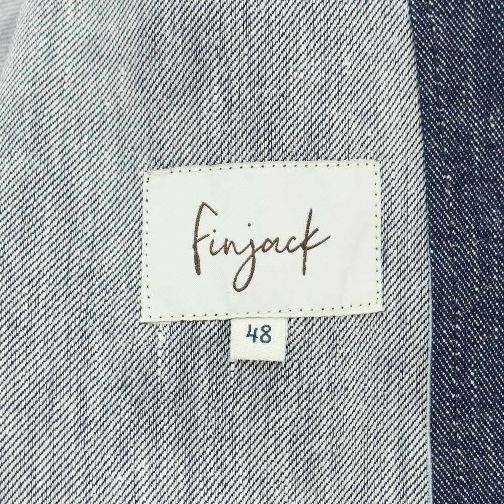 中古】フィンジャック Finjack コットンリネンデニム