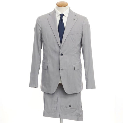 [Used] Finjack polyester wool houndstooth pattern 2 button suit in grey [Size 48] [GRY] [S/S] [Condition Rank B] ​​[Men&