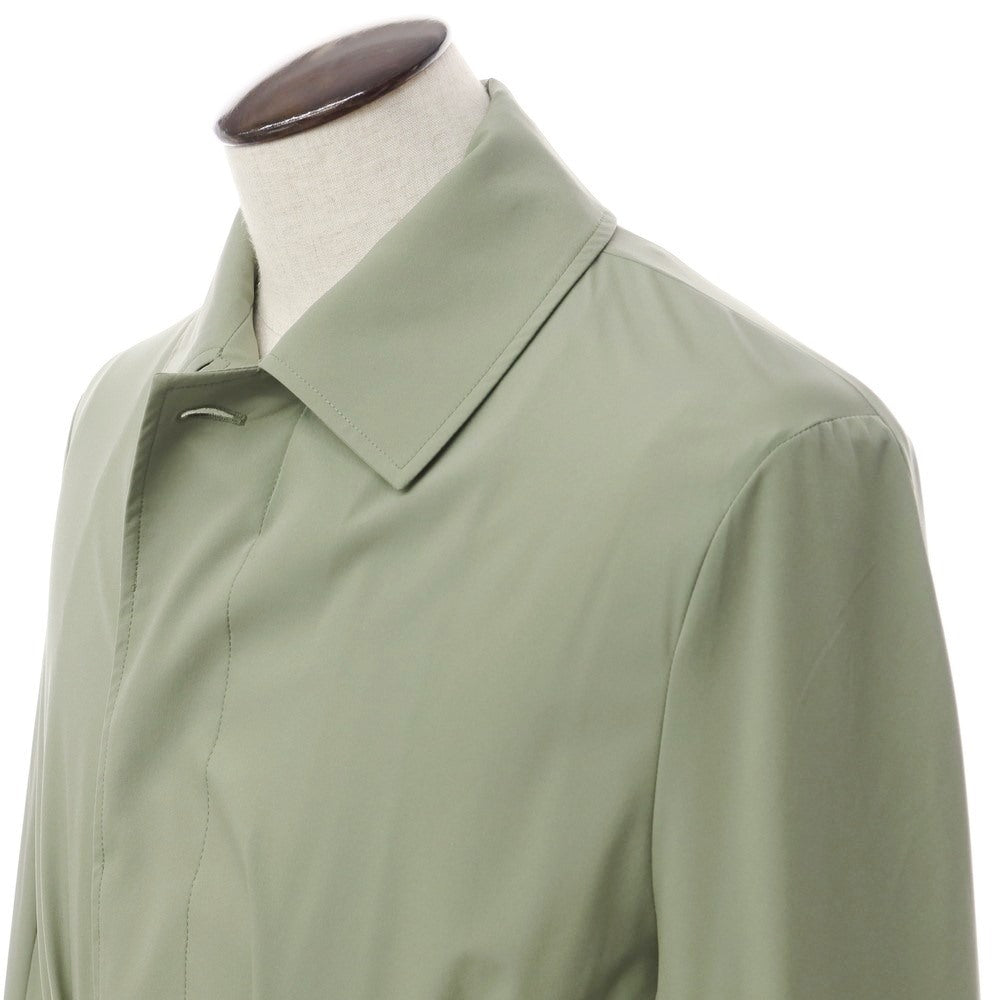 [Used] Finjack Stretch Nylon Balmacaan Coat Sage Green [Size 50] [GRN] [S/S] [Condition Rank A] [Men&