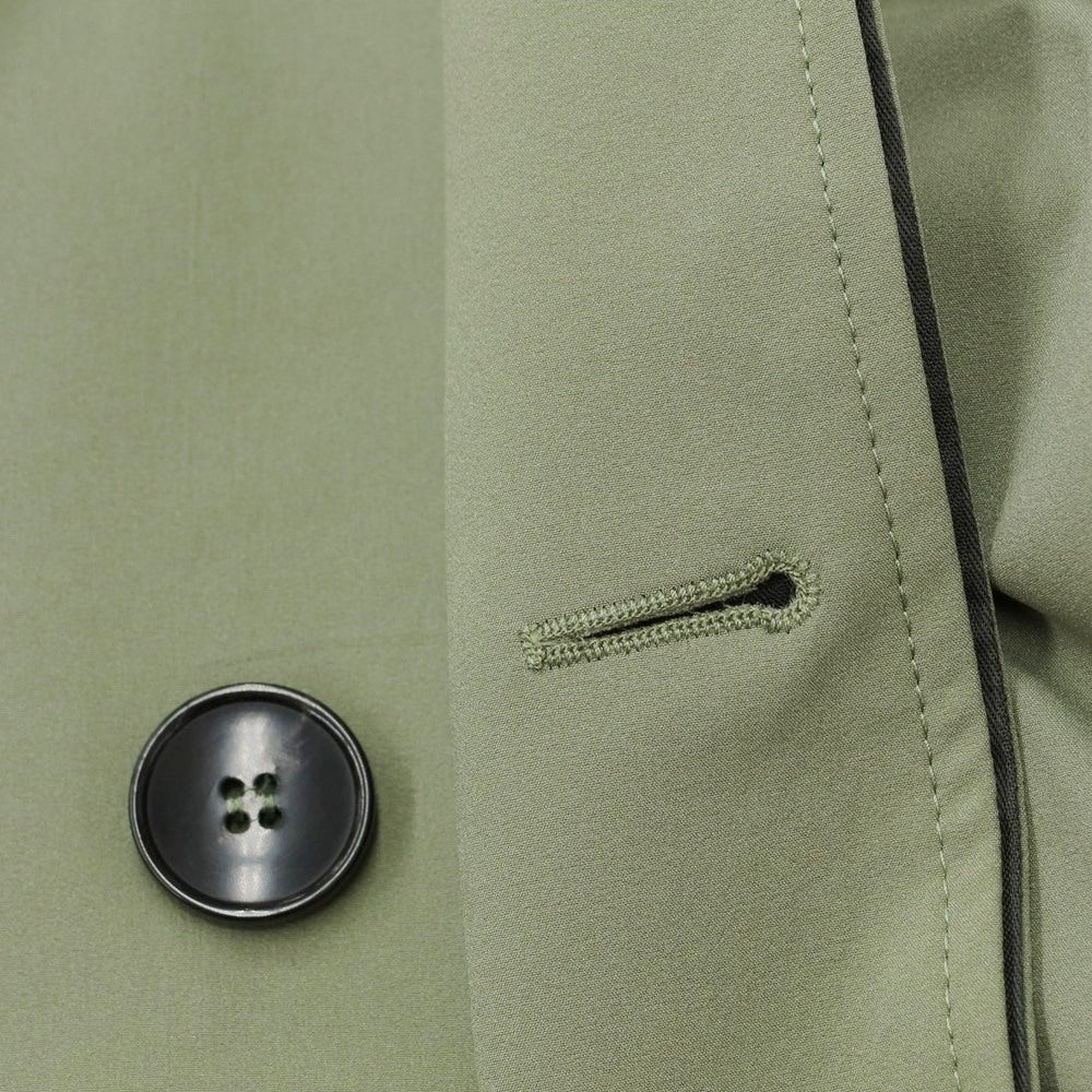 [Used] Finjack Stretch Nylon Balmacaan Coat Sage Green [Size 50] [GRN] [S/S] [Condition Rank A] [Men&