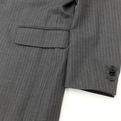 [Used] SHIPS Wool Striped 3-Button Suit, Gray x Pink x White [Size 46] [GRY] [A/W] [Condition Rank C] [Men&