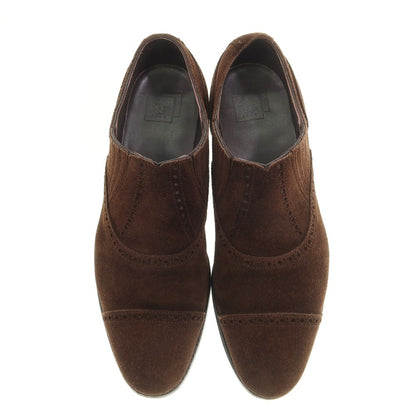 [Used] Sanyo Yamacho Sanyo Yamacho Suede Side Elastic Dress Shoes Brown [Size 7] [BRW] [S/S/A/W] [Condition Rank C] [Men&