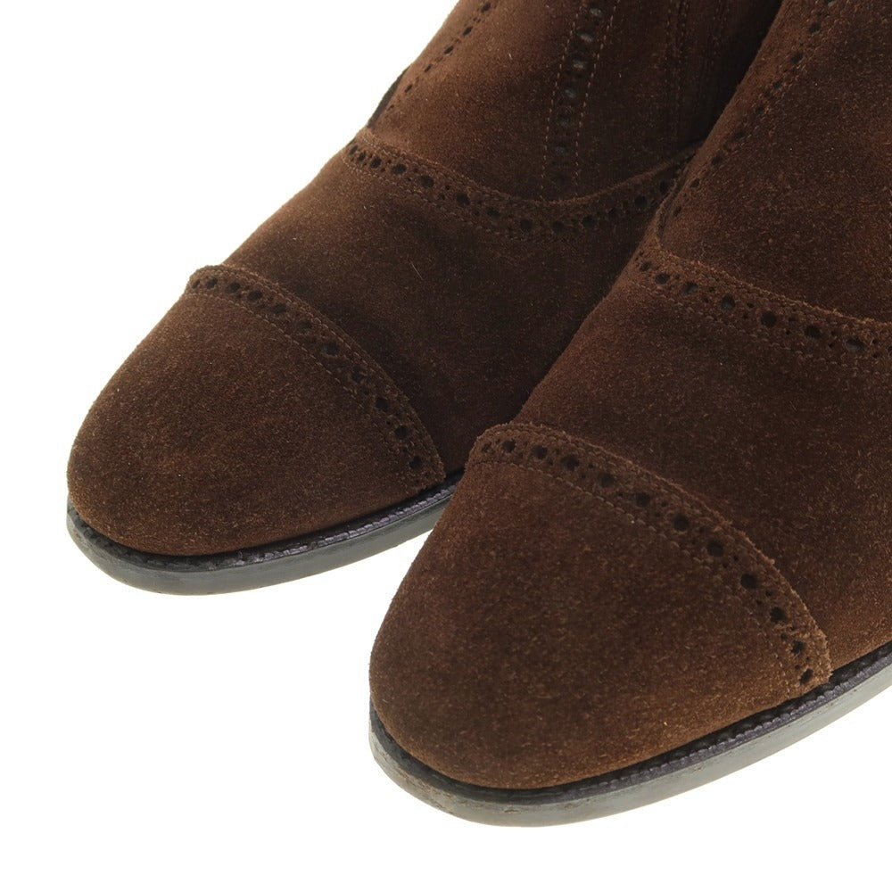 [Used] Sanyo Yamacho Sanyo Yamacho Suede Side Elastic Dress Shoes Brown [Size 7] [BRW] [S/S/A/W] [Condition Rank C] [Men&