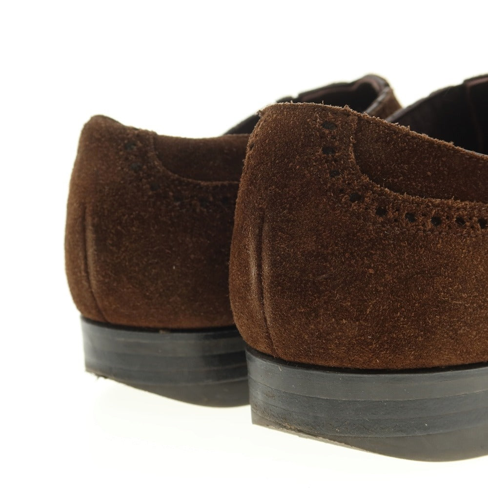 [Used] Sanyo Yamacho Sanyo Yamacho Suede Side Elastic Dress Shoes Brown [Size 7] [BRW] [S/S/A/W] [Condition Rank C] [Men&
