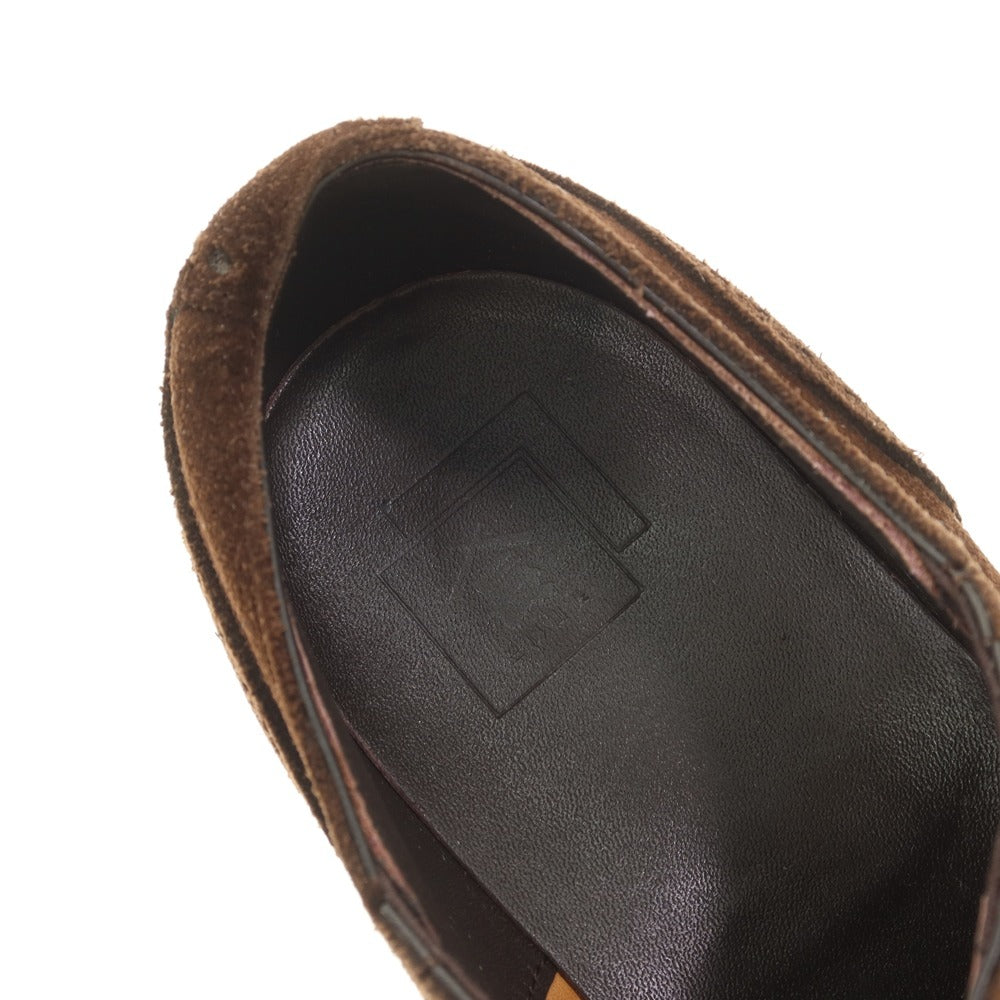 [Used] Sanyo Yamacho Sanyo Yamacho Suede Side Elastic Dress Shoes Brown [Size 7] [BRW] [S/S/A/W] [Condition Rank C] [Men&
