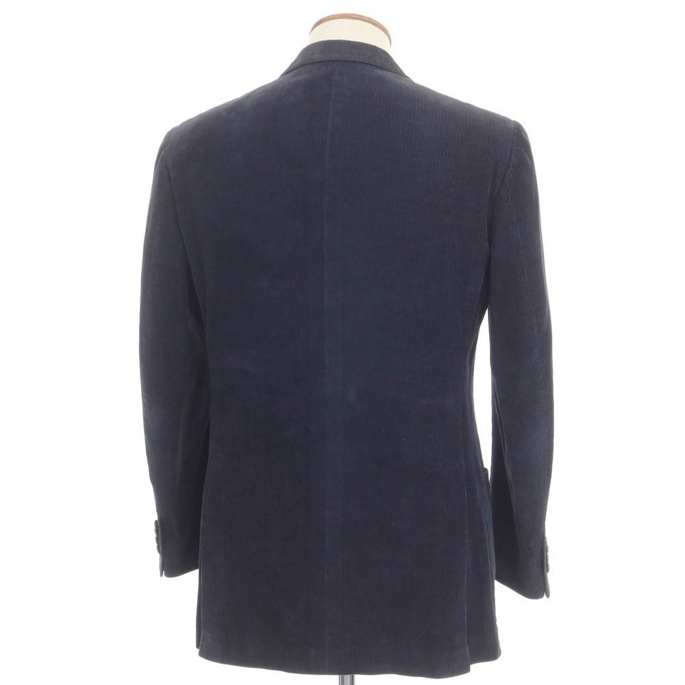 [Used] Sartorio Cotton Corduroy 3B Casual Jacket Navy [Size 46] [NVY] [A/W] [Condition Rank C] [Men&