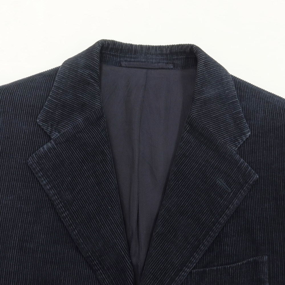 [Used] Sartorio Cotton Corduroy 3B Casual Jacket Navy [Size 46] [NVY] [A/W] [Condition Rank C] [Men&