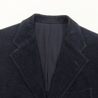 [Used] Sartorio Cotton Corduroy 3B Casual Jacket Navy [Size 46] [NVY] [A/W] [Condition Rank C] [Men&
